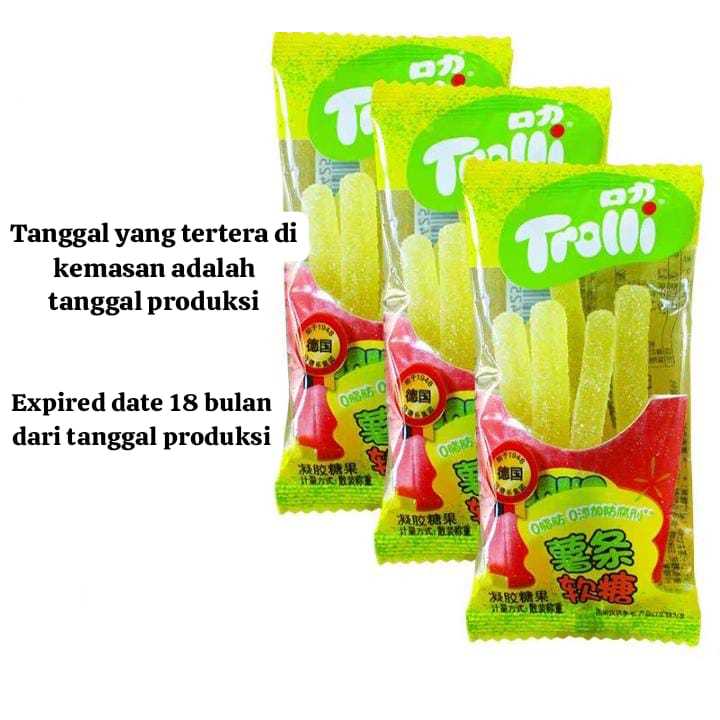 

Trolli Sour Fries (Permen Kentang Goreng Asam Trolli)