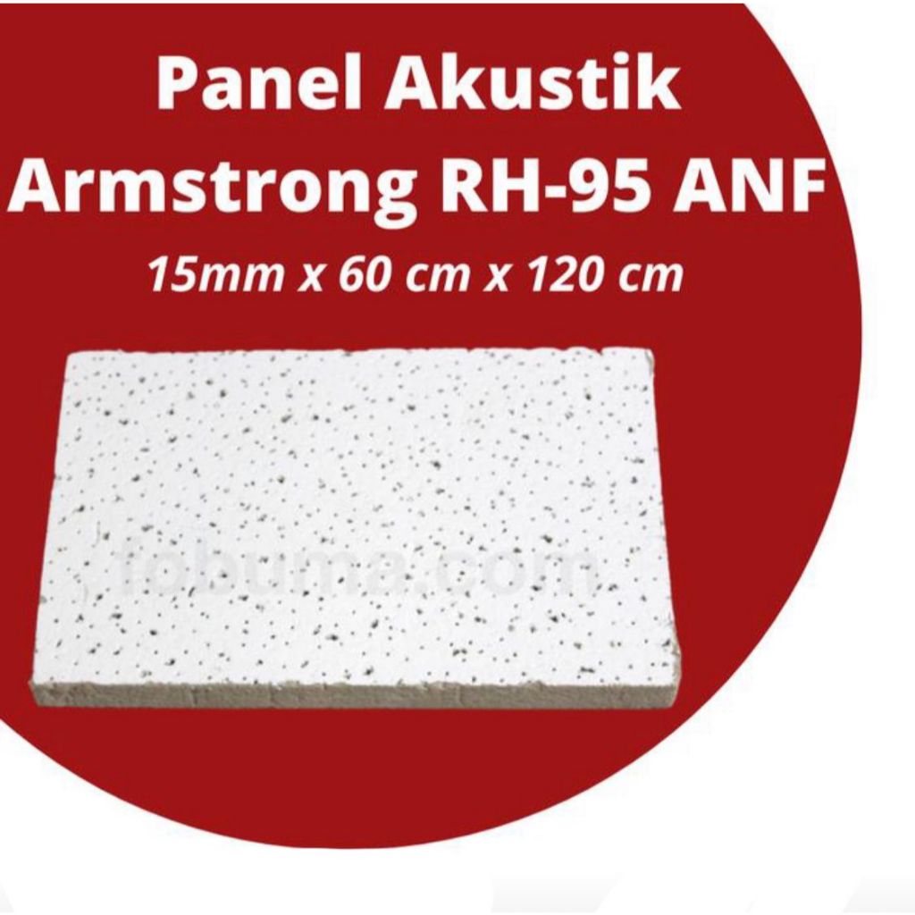 Plafon Akustik Armstrong RH-95 ANF 15mm x 60 cm x 120 cm