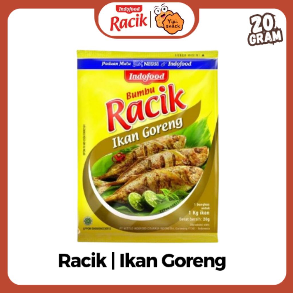 

Bumbu Racik Ikan Goreng Bumbu Dapur 20g