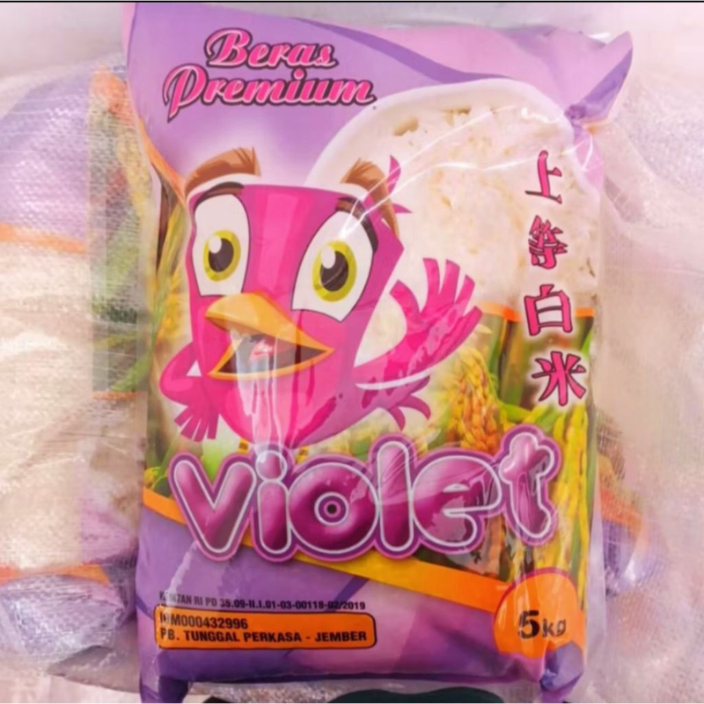 

BERAS VIOLET 5KG READY STOK