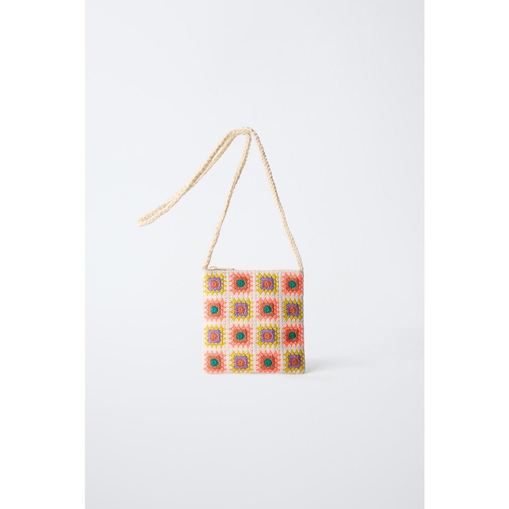 ZARA TAS SELEMPANG RENDA Tas model selempang dengan detail renda