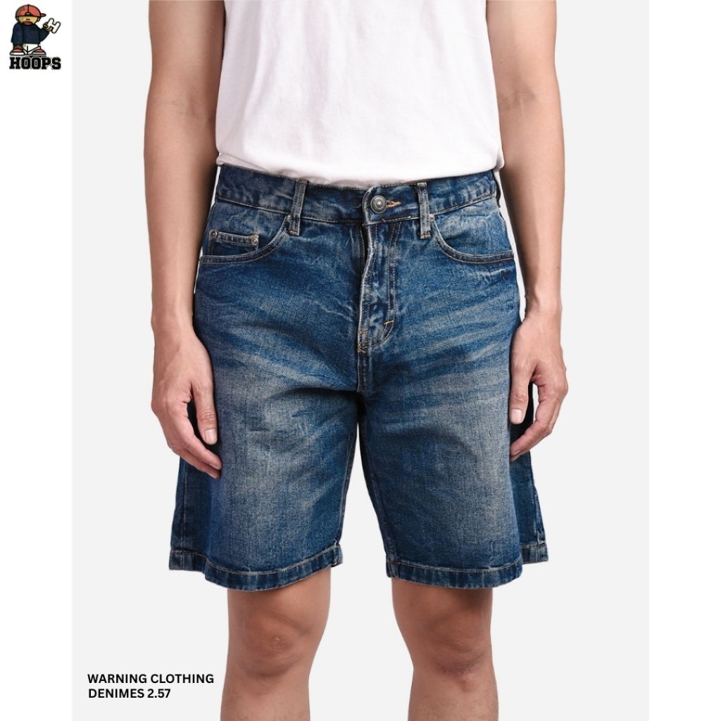 WARNING CLOTHING TERBARU "DENIMES 2.57" SHORT PANTS CELANA PENDEK HOOPS BANJARMASIN