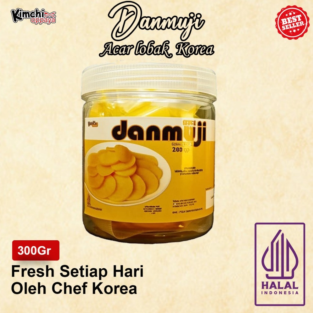 

Danmuji Bulet JAR 300Gram Korea Halal