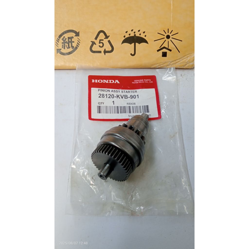 28120-KVB-901 PINION ASSY GRANAT GEAR MOTOR BEAT KARBU FI SCOOPY KARBU FI VARIO110KARBU FI SPACY KAR