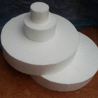 Styrofoam Dummy Cake  D15x 18cm
