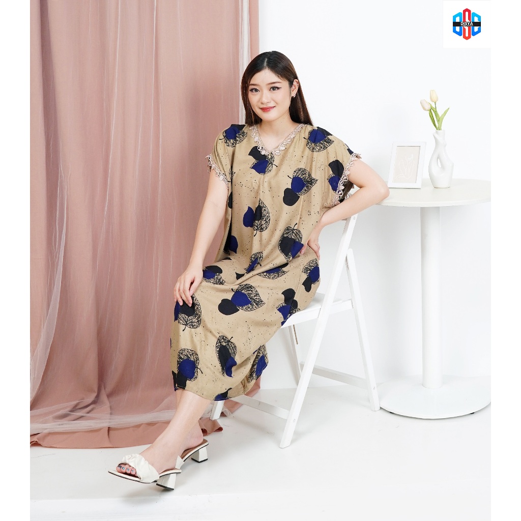 Daster Rayon jumbo busui kekinian ld 110 - 130