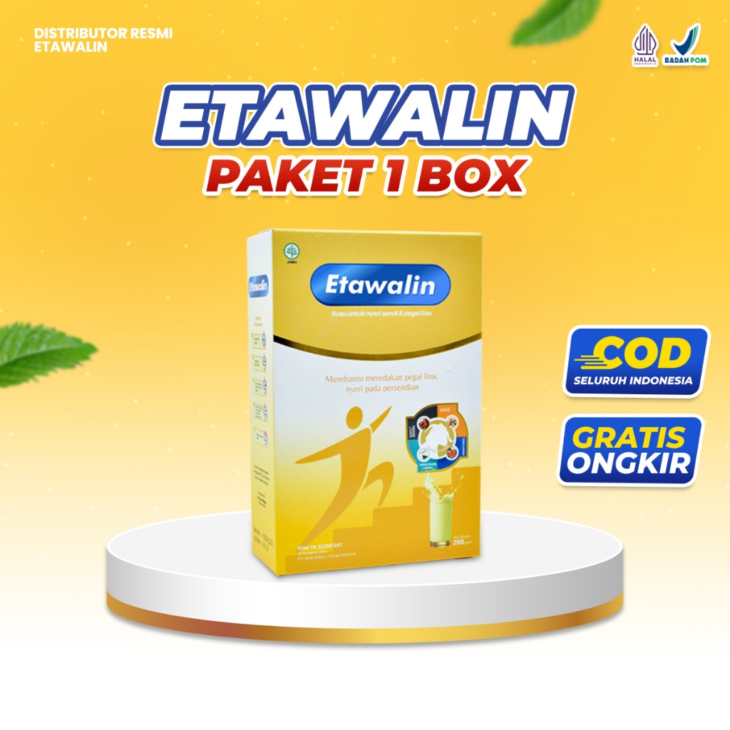 

Etawalin Susu Kambing Etawa 200gram | Solusi Asam Urat Nyeri Sendi dan Tulang Original Asli