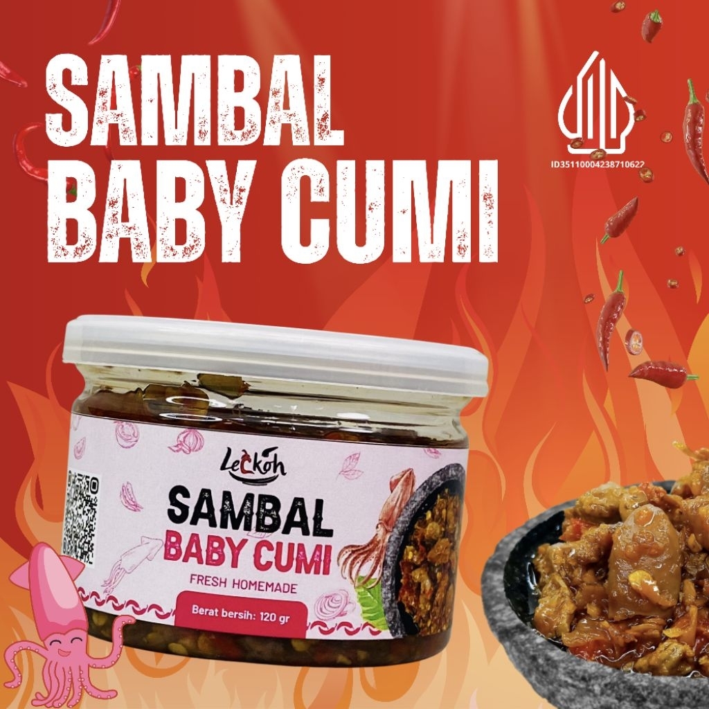 

Sambal Baby Cumi LECKOH
