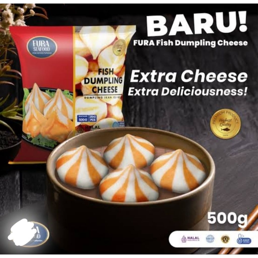 

Fura dumpling chicken dan dumpling cheese 500gr