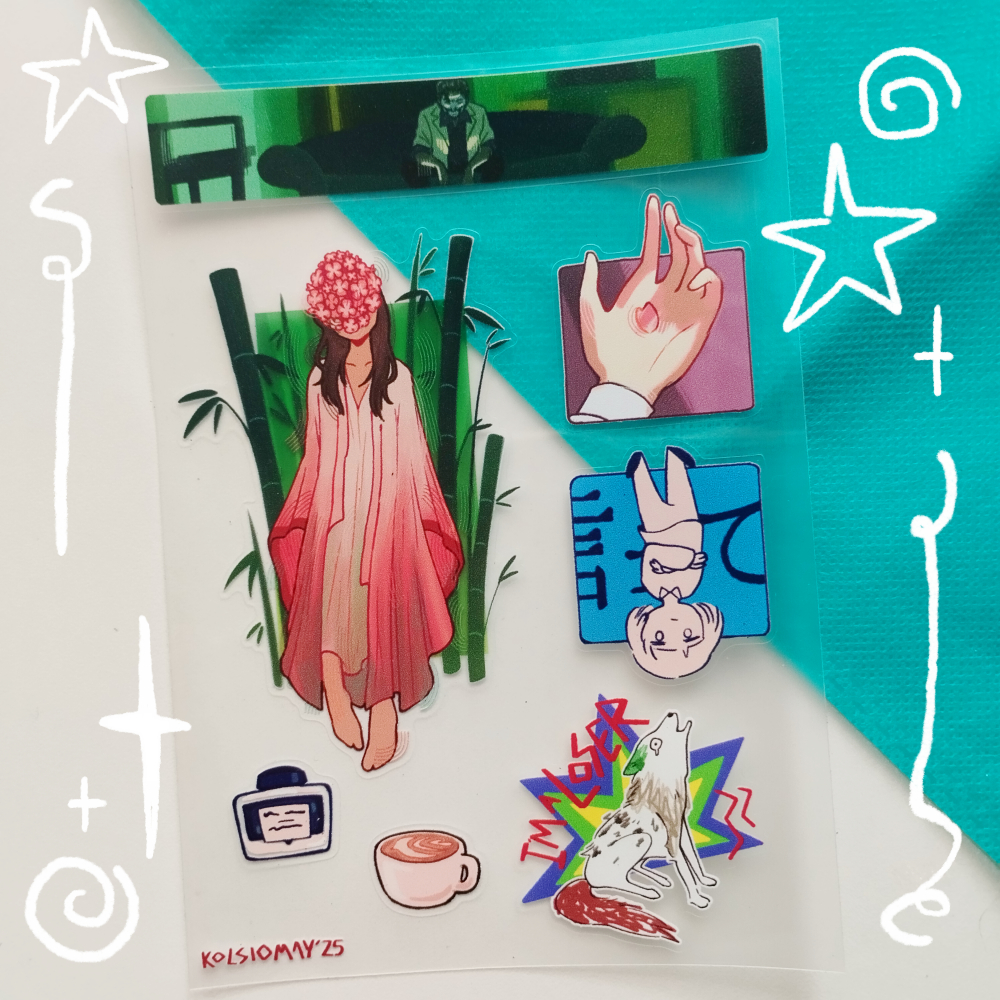 

[Kosiomay] Yorushika Transparent Stickersheet