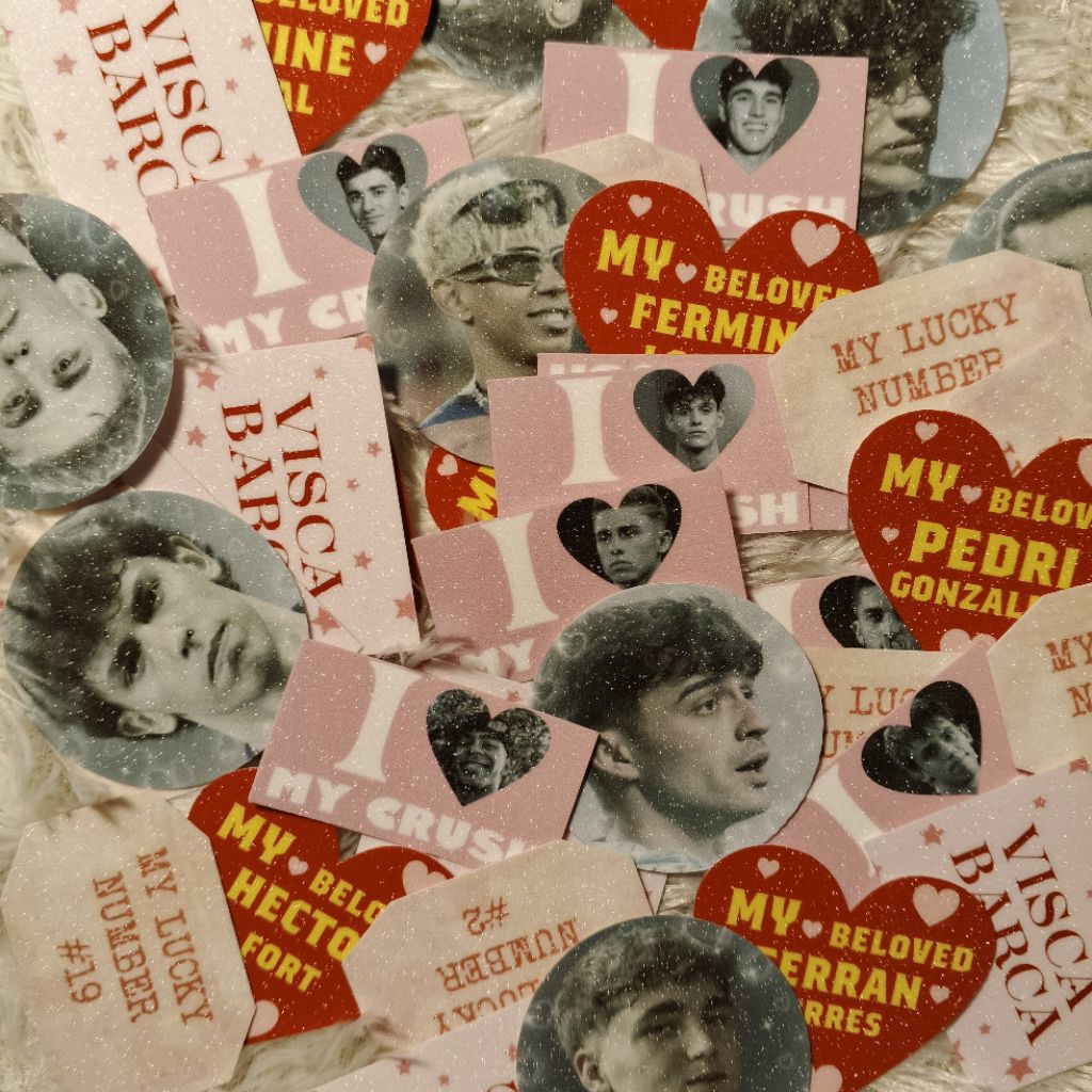 

Barca Boys Sticker Pack My Crush Edition