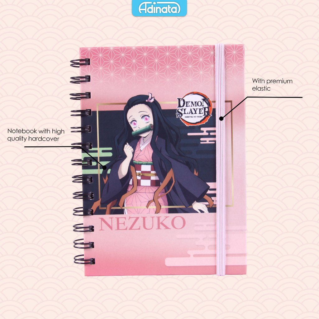

Demon Slayer Nezuko B6 Notebook 2536-4828 - Adinata / Buku Catatan / Memo