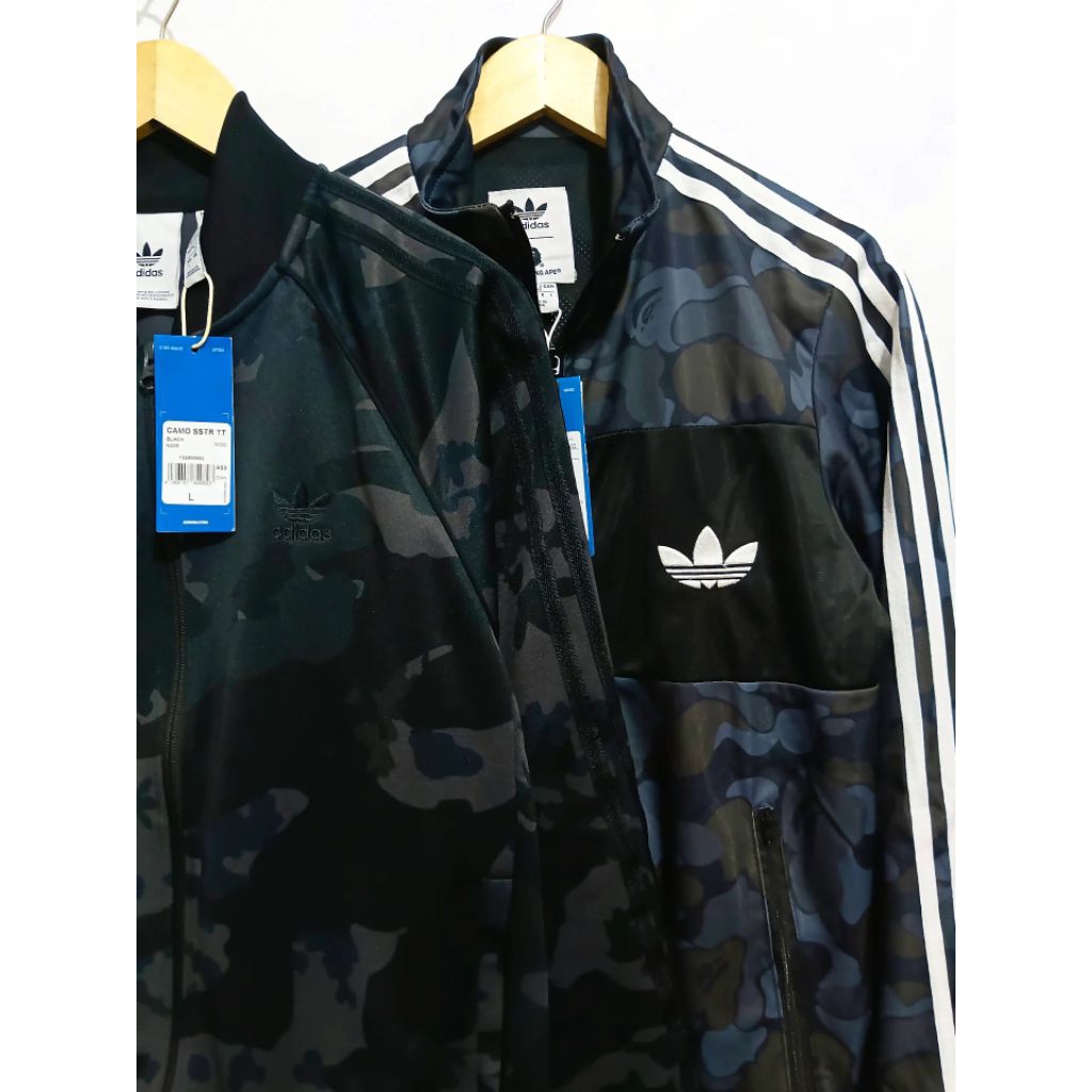 Link CO Tracktop Adidas Camo SSTR & Tracktop Adidas x Bape.