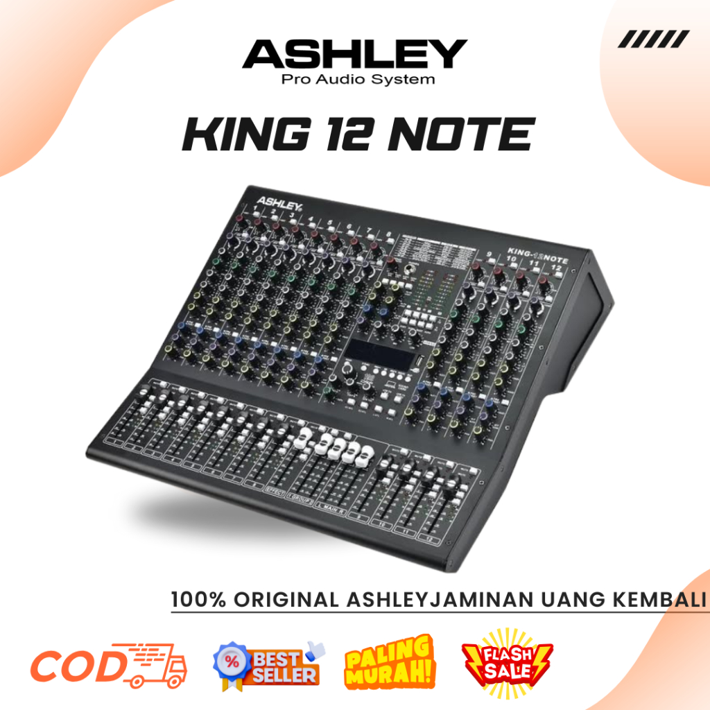 MIXER ASHLEY KING 12 NOTE I Mixer Ashley Onyx 12
