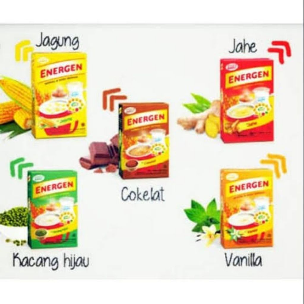 

ENERGEN SEREAL RENCENG SACHET (10 SACHET X 32 GRAM)