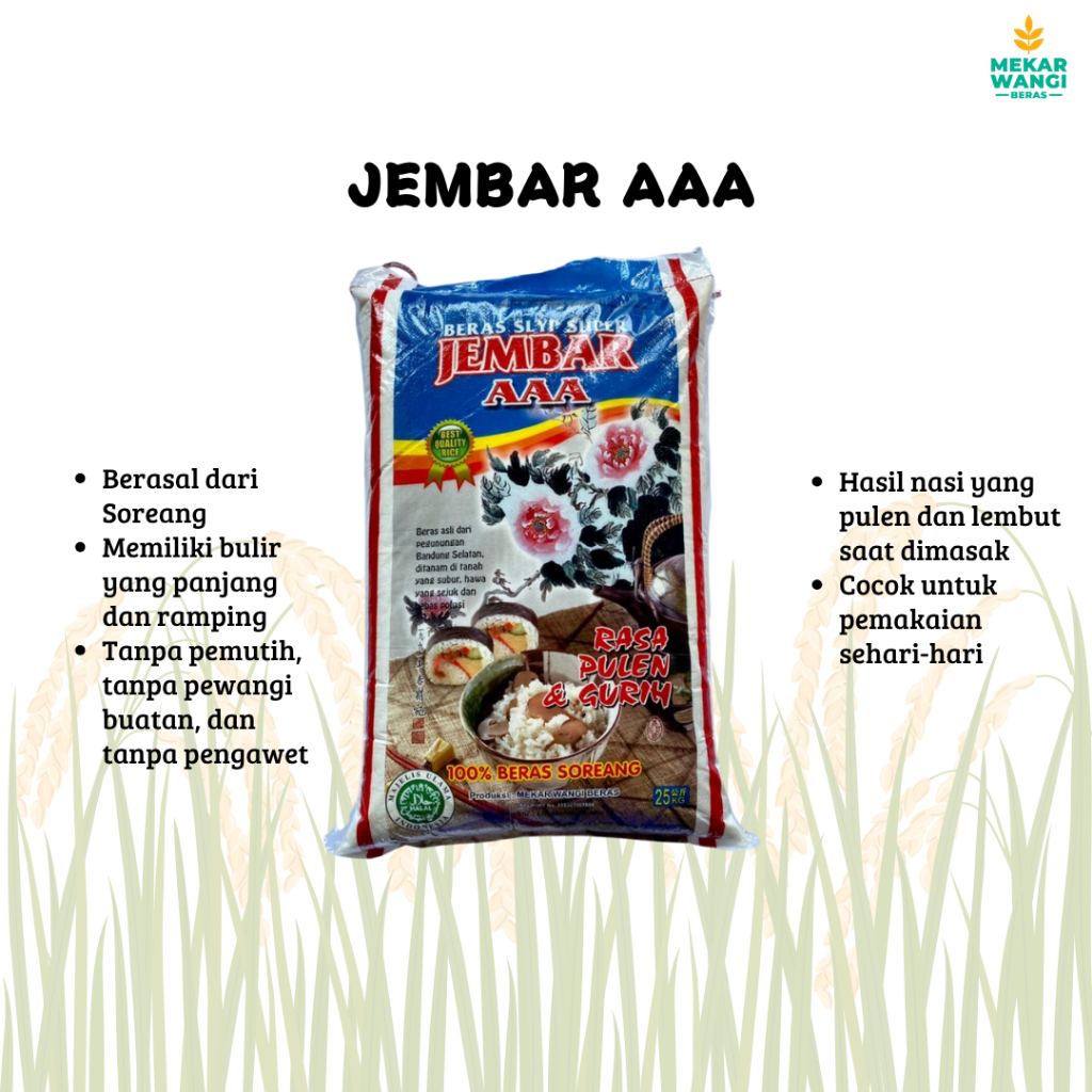 

BERAS JEMBAR AAA 20KG