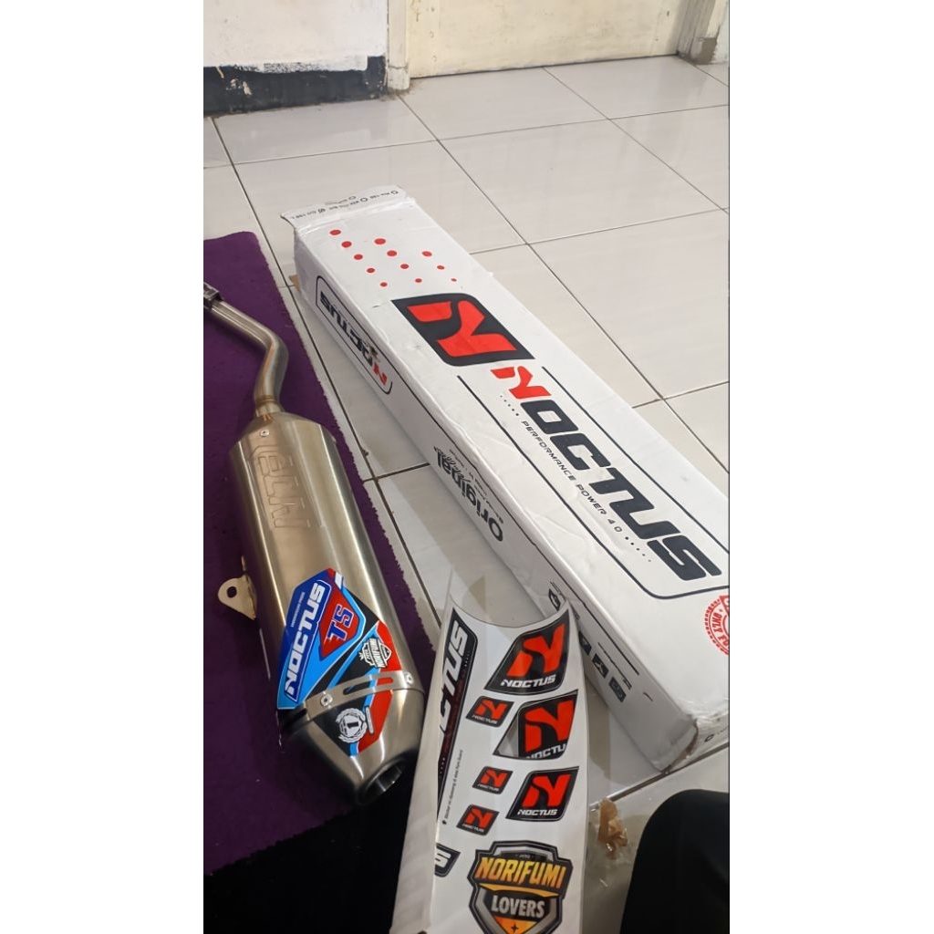 Knalpot Noctus T5 Original 100%