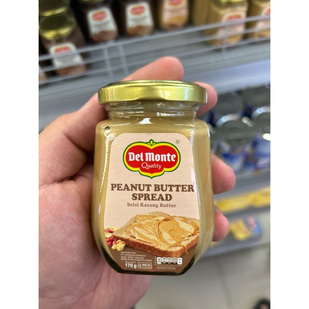 

DelMonte Peanut Butter spread selai 170gr