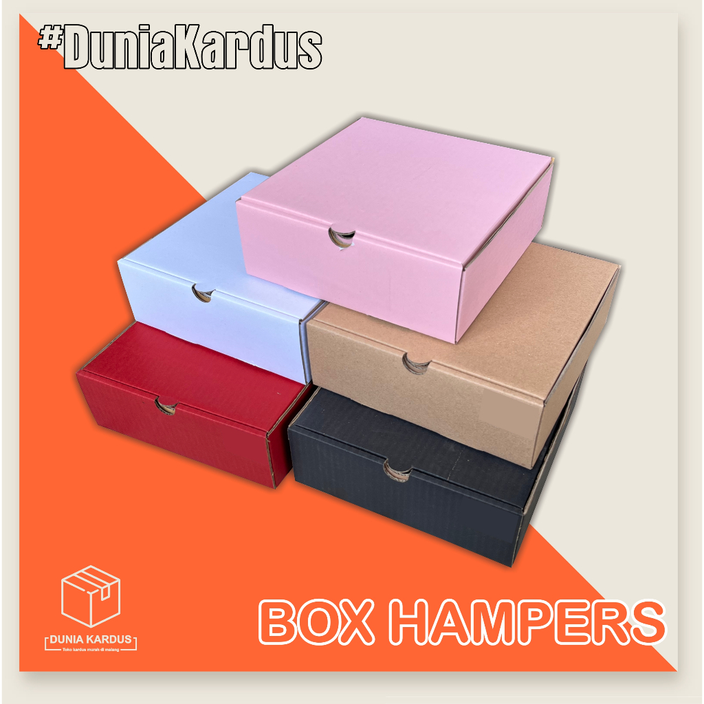 

Box Hampers 20x20x7 cm | BOX HAMPERS | BOX PACKING | BOX KADO | BOX Murah | BOX SOUVENIR |KEMASAN