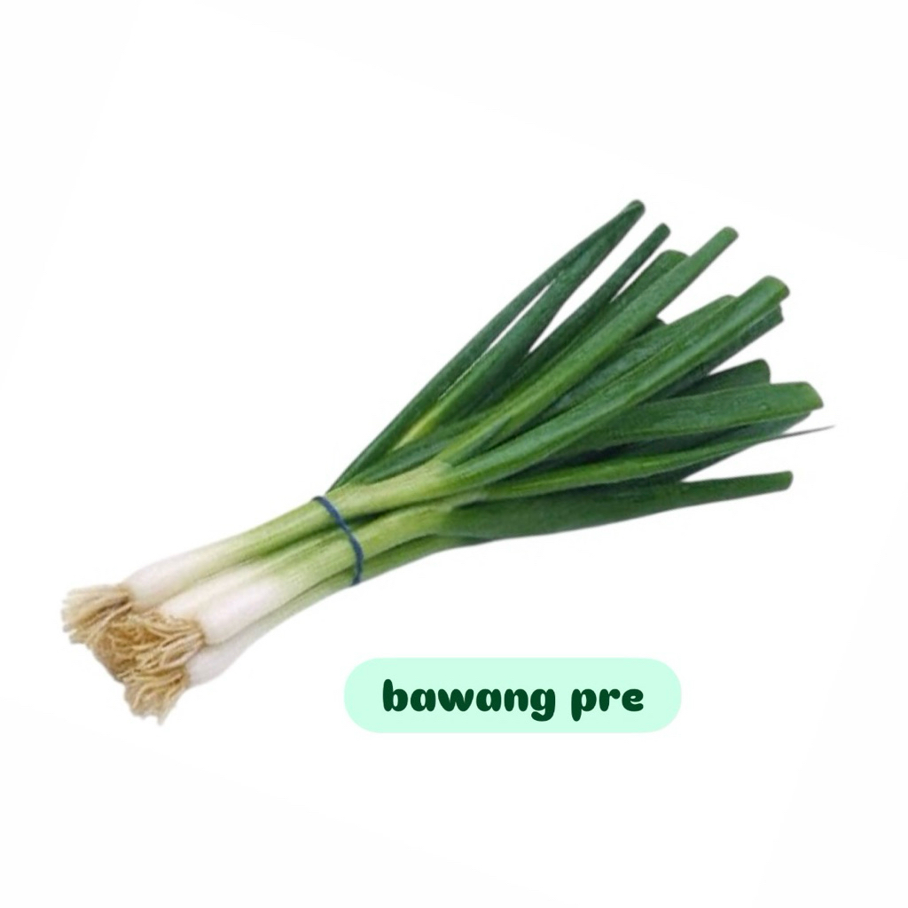 

Bawang Pre / Daun Pre fresh 100gr/250gr/500gr