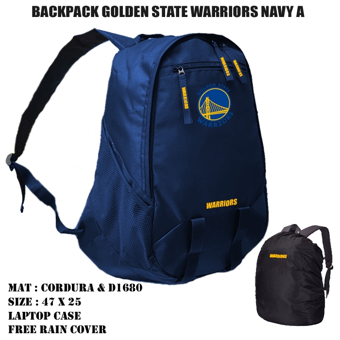 TAS RANSEL BASKET GOLDEN STATE WARRIORS  - BACKPACK SEKOLAH WARRIORS - TAS GENDONG GOLDEN STATE - TA
