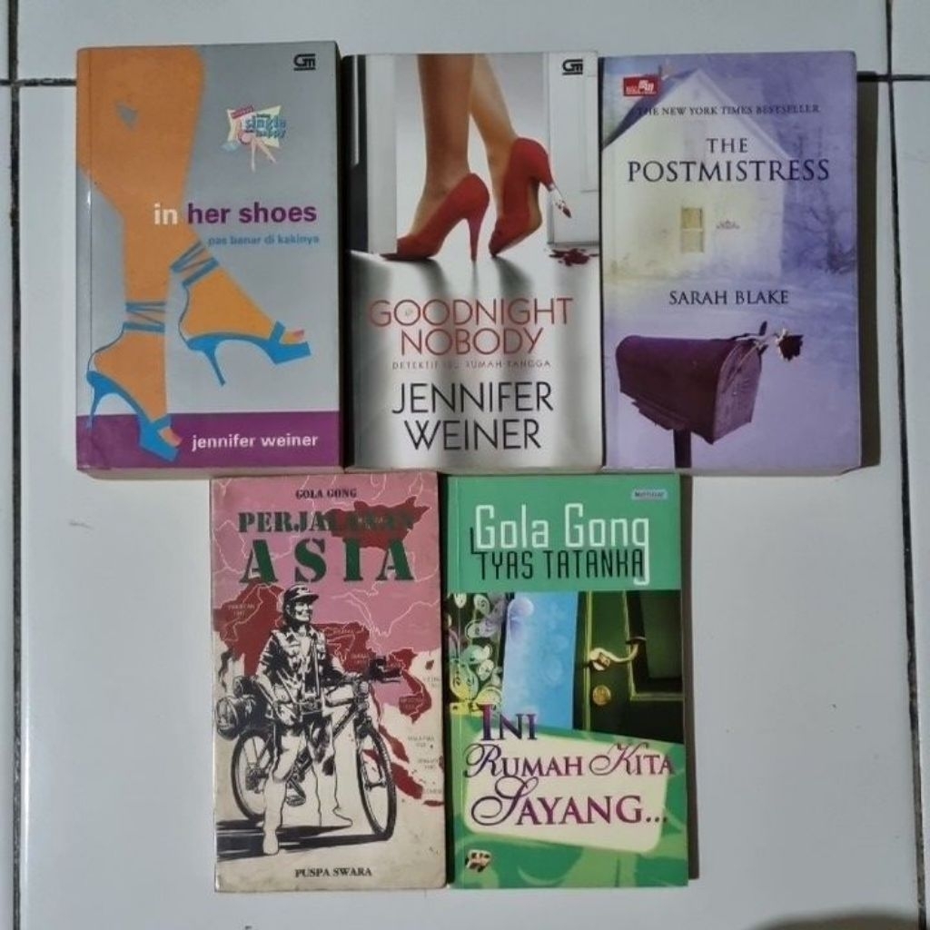 Aneka Buku Murah Preloved Original Terjemahan | Perjalanan Asia - Ini Rumah Kita, Sayang by Gola Gon