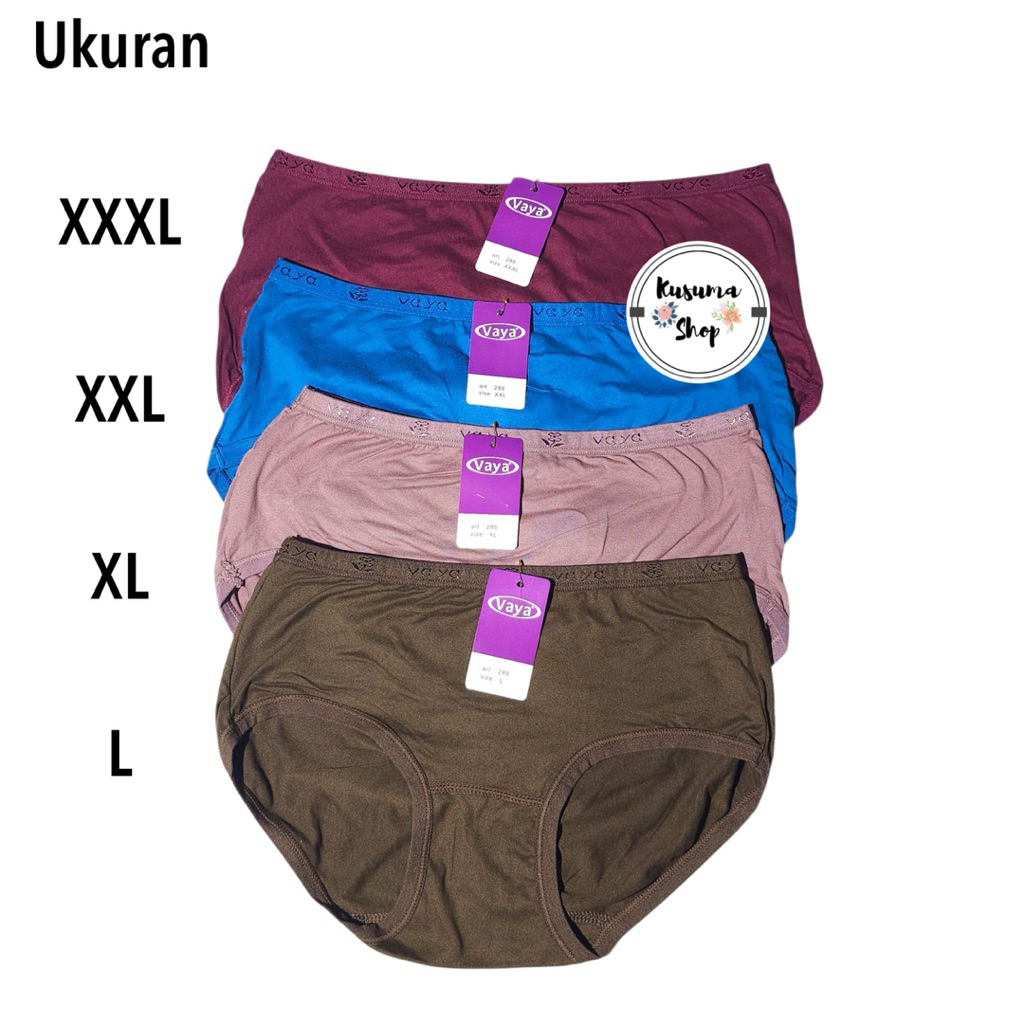 (1pcs) Celana Dalam Wanita Super Soft Vaya 288