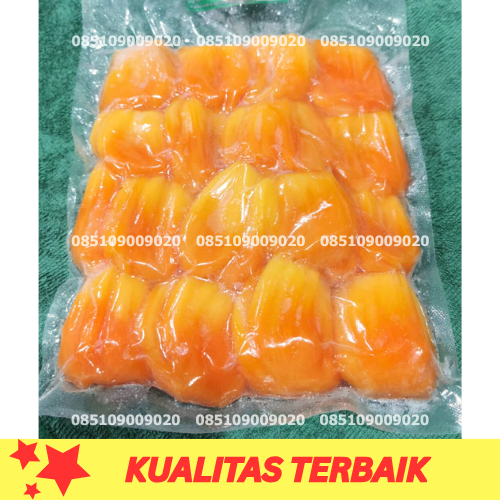 

Nangka Madu/Honey JackFruit Oranye/Oren Frozen Vakum Premium 500 Gram