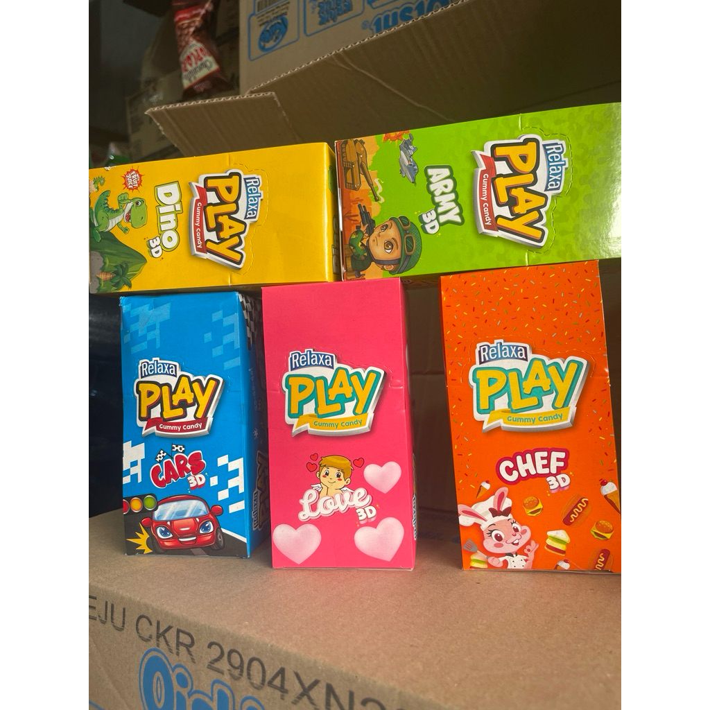 

Relaxa Play Gummy Candy All varian 12sachet