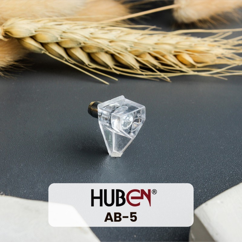 HUBEN Ambalan Kayu Plastik Bening / Ambalan Penyangga Kaca / Ambalan Bening AB-5