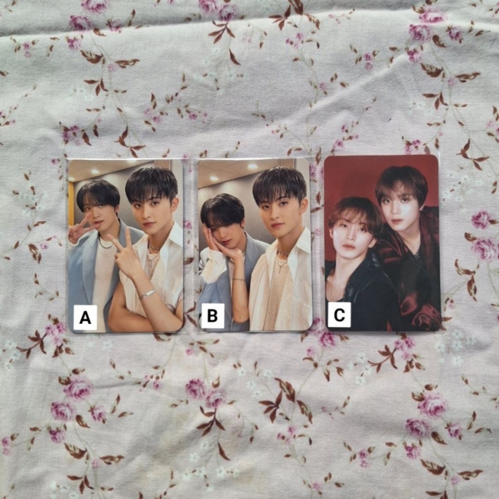 [SEALED] Official photocard pob istj unit markhyuck nct dream haechan mark