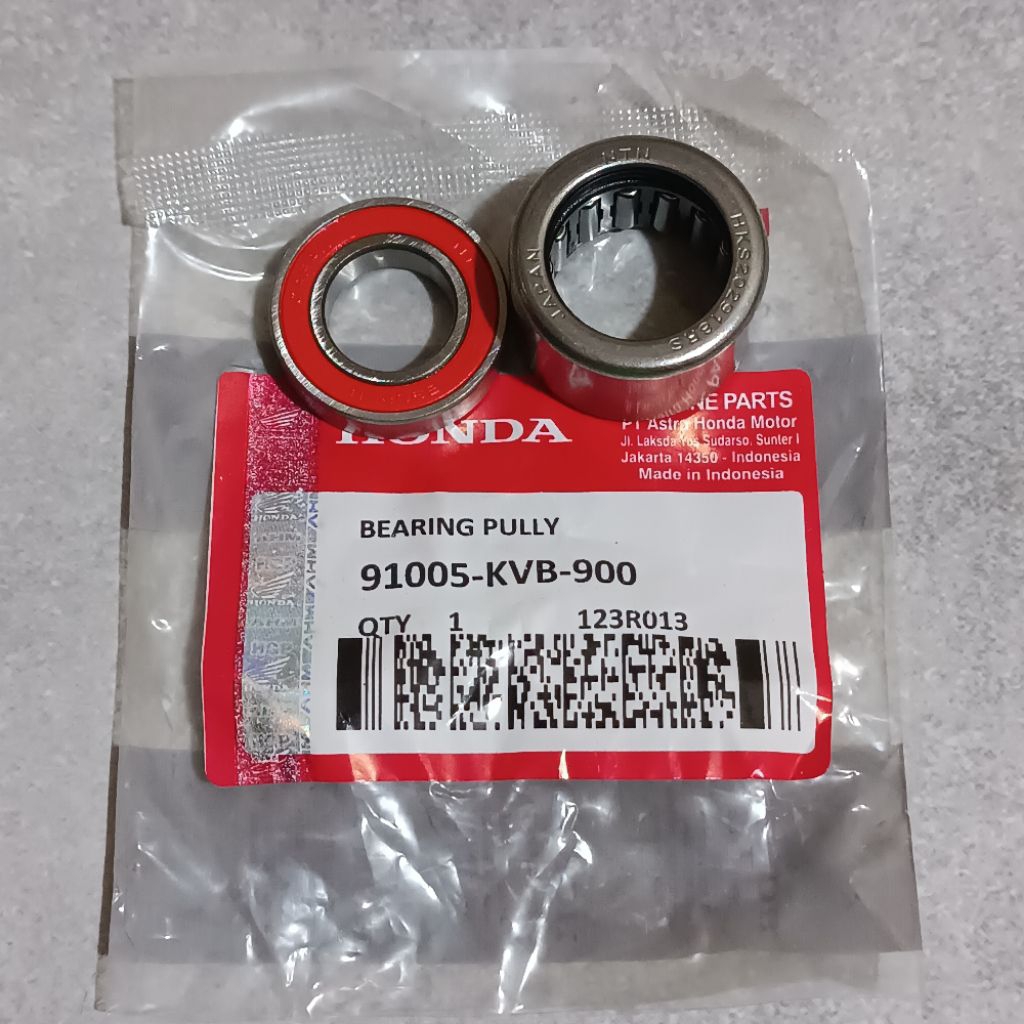 BEARING PULLY LAHAR BAMBU PULLY (KVB) MOTOR VARIO 110, VARIO 125, VARIO 150, BEAT FI, BEAT ESP, SPAC