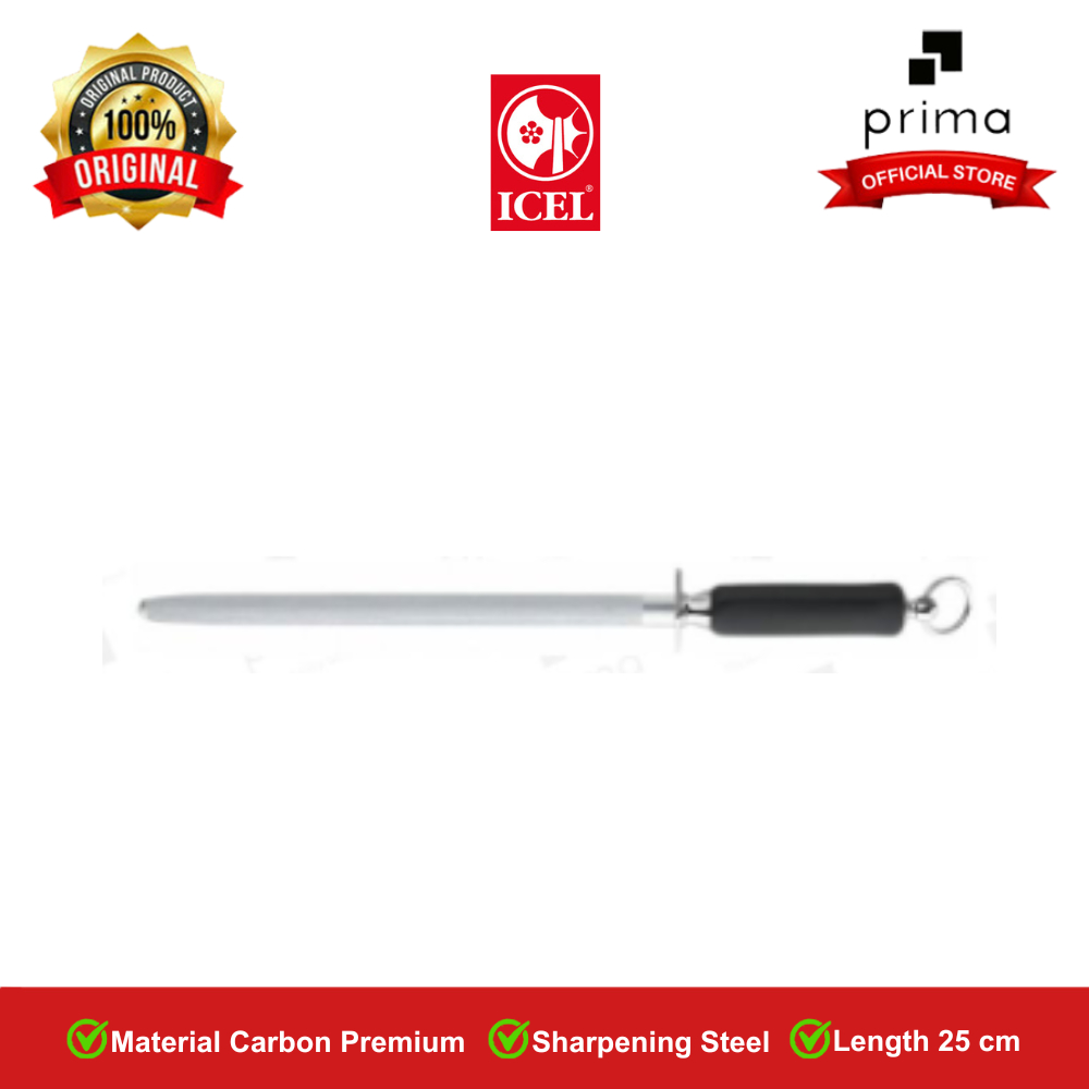 Sharpening Steel Oval 25 cm | Asahan Pisau - ICEL