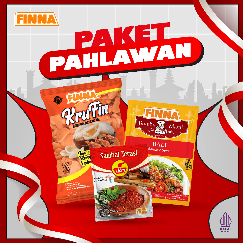 

Finna Paket Pahlawan [Spesial Kemerdekaan]