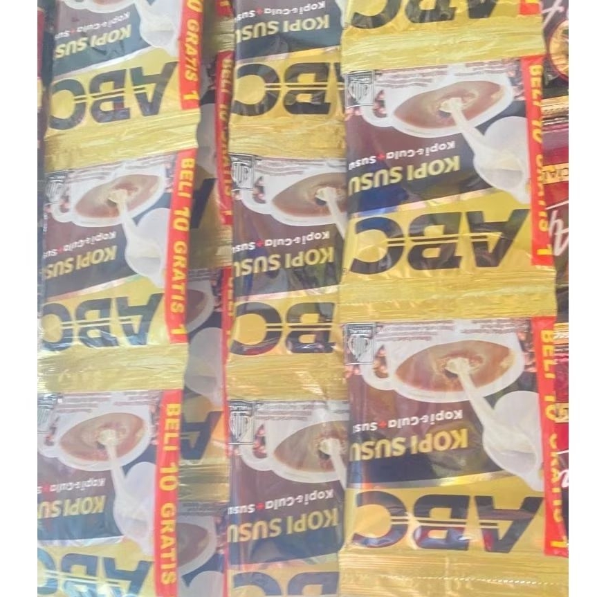 

Kopi ABC sact Rencengan isi 10