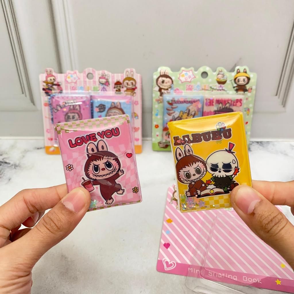 

BUKU STICKER MINI 1 SET ISI 2 PCS LABUBU BUKU TULIS KEBUTUHAN ANAK SEOLAH BUKU LUCU IMUT IMPORT TERMURA NOTEBOOK