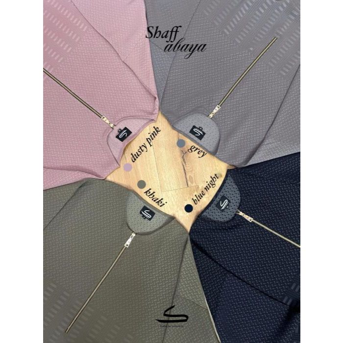 SHAFT ABAYA KAFFAH BY ZEEAUDREY
