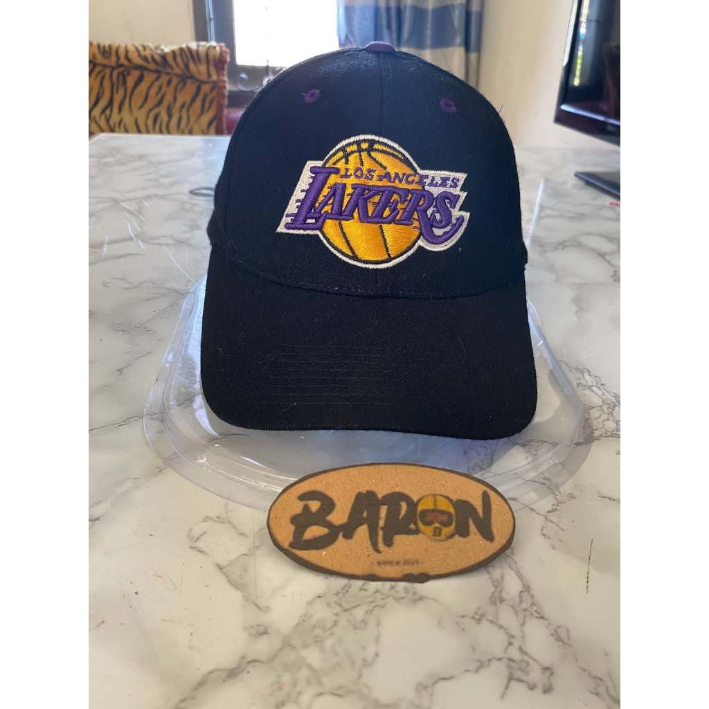 TOPI CAP LAKERS HITAM