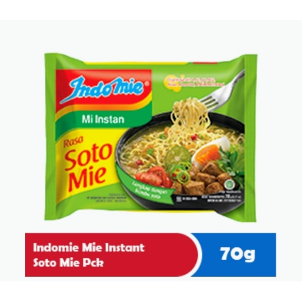 

Indomie Instan Rasa Soto Mie 1 Dus