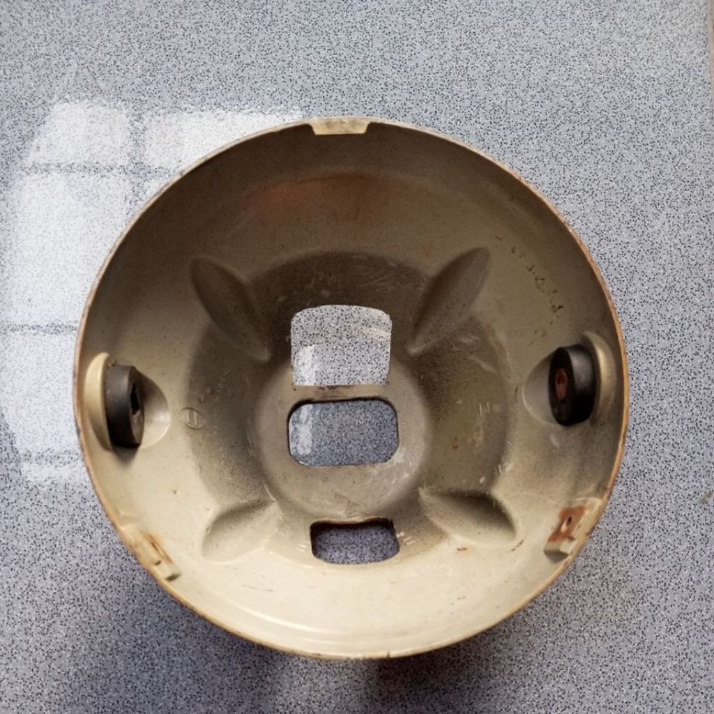 Batok lampu depan Yamaha Scorpio RX king bulat copotan motor