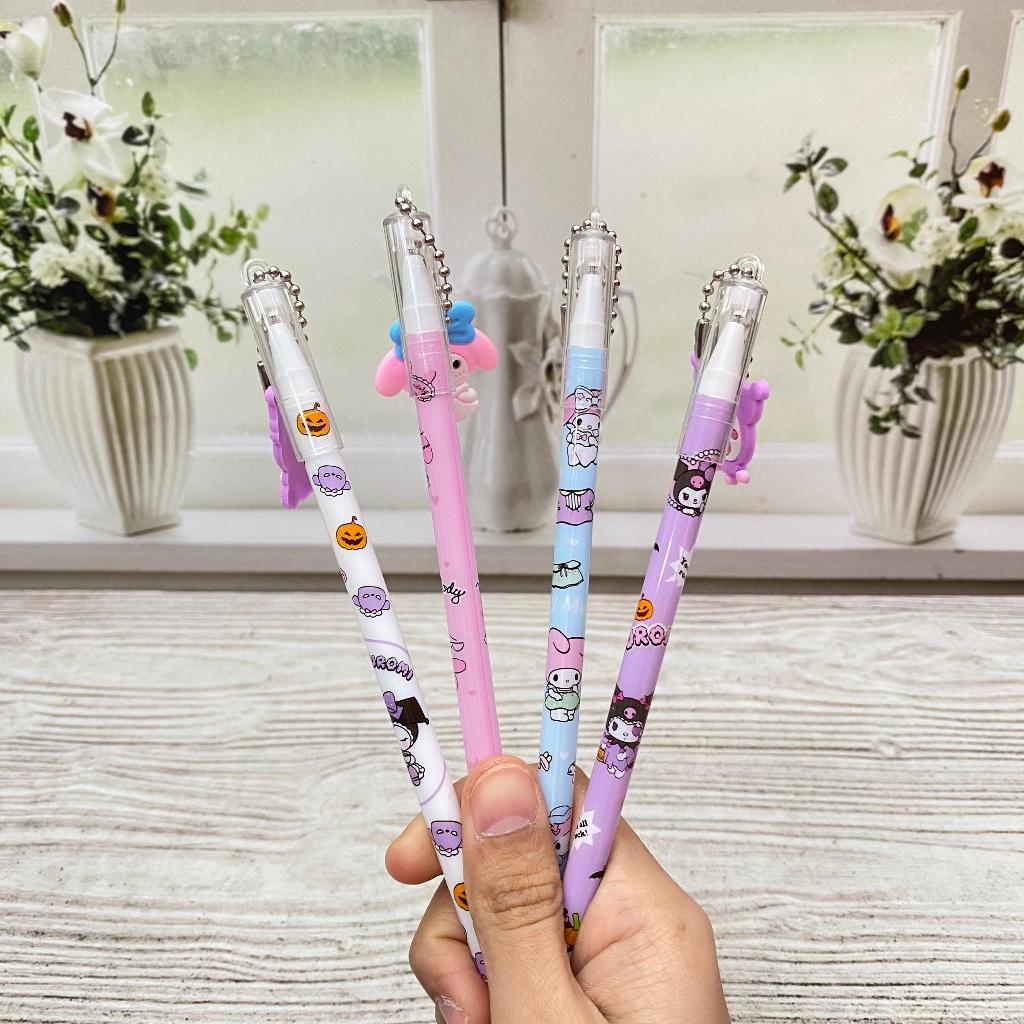 

PULPEN GANTUNGAN SANRIO KARET GEPENG pena lucu tinta hitam bisa COD pen imut keren pulpen unik atk kebutuhan anak sekolah termurah import