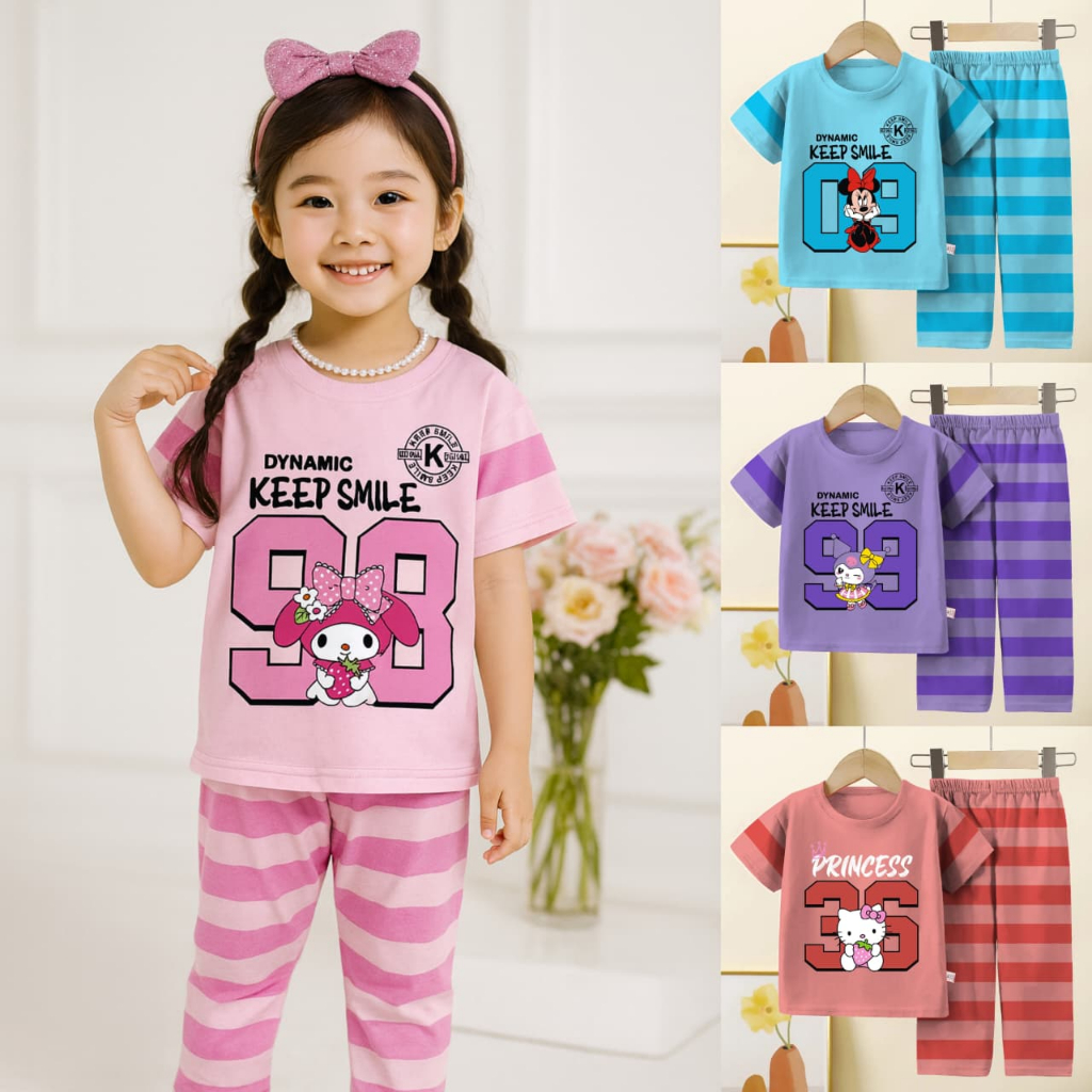 VALMELO SETELAN BAJU ANAK PEREMPUAN CELANA PANJANG/SETELAN ANAK PEREMPUAN/BAJU BAYI