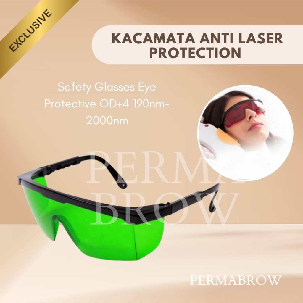 Kacamata anti laser protection picosecond ipl laser  wajah laser (RANDOM)