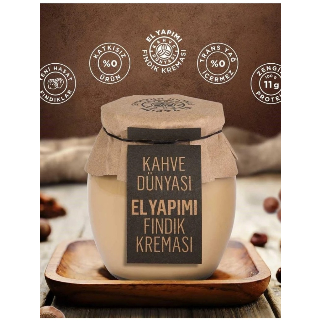 

KAHVE DUNYASI HANDMADE HAZELNUT CREAM 350G