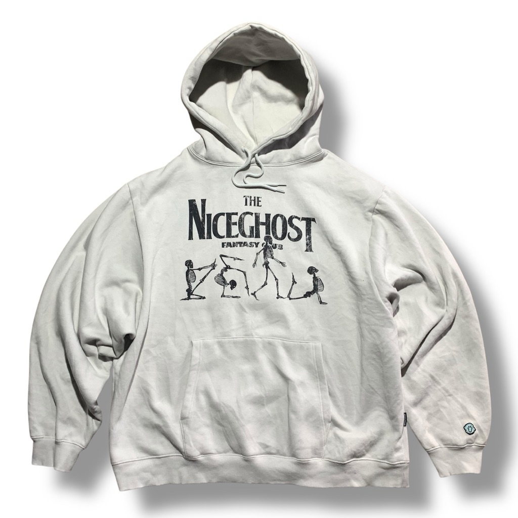 Nice Ghost Club "Namaste Skleton Hooded"