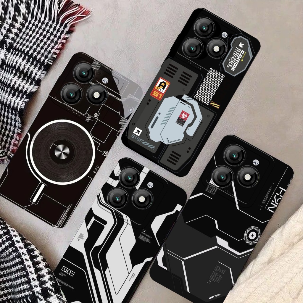 Softcase Pro Camera Untuk ITEL A70 - Softcase Terbaru New Walpaper ( Chipp Mesin ) New  Edition Terb