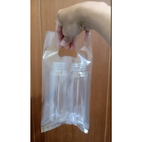 Kantong Plastik Bening PP Tebal 15x27 / PP Plong Bening / Plastik Botol / Plastik Aksesoris