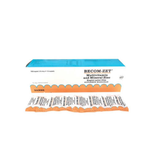 Becom-Zet 10 Kaplet Cocok Untuk Dewasa