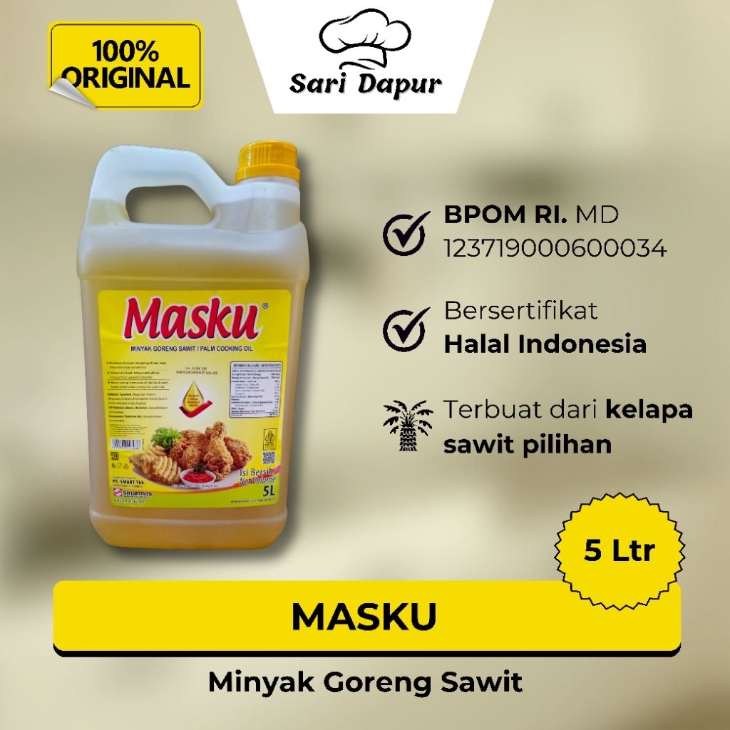 

MASKU Minyak Goreng Sawit 5 Liter