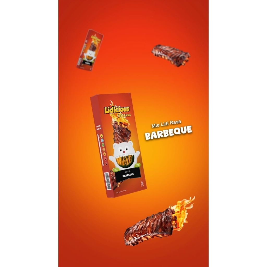 

Lidicious is delicious makanan Snack 6 varian rasa premium